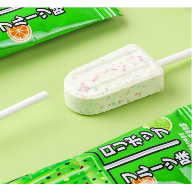Kẹo mút sữa canxi nhân nổ 2in1 popping candy