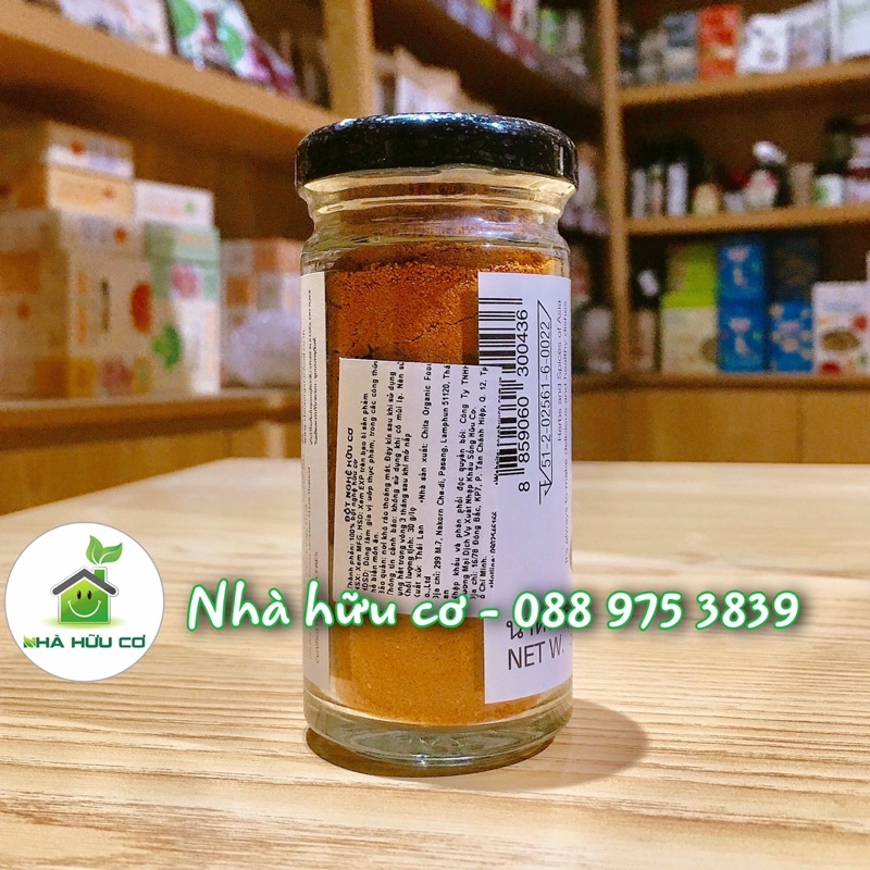 Bột nghệ hữu cơ Lumlum 30g - Organic Turmeric Powder - Date: 28/8/2022 - Nhà Hữu Cơ