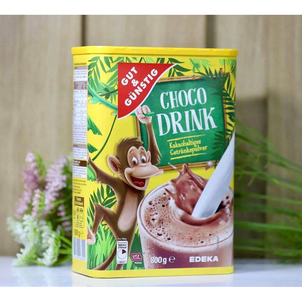 Bột cacao pha sữa CHOCO DRINK đức 800g (DATE 8/2022)