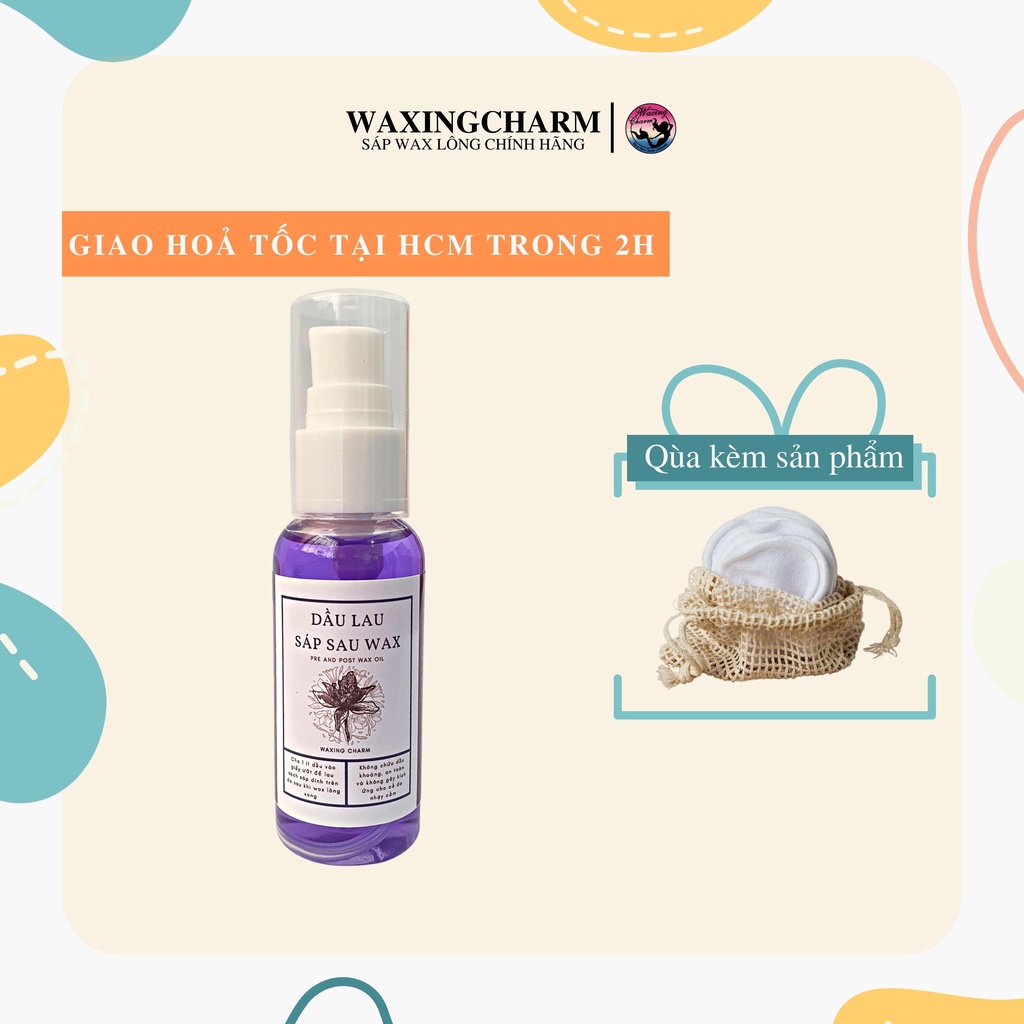 Dầu Lau Sáp Sau Tẩy Lông Triệt Lông Nhập Khẩu Úc Jax Wax Dành Cho Nách, Body, Bikini