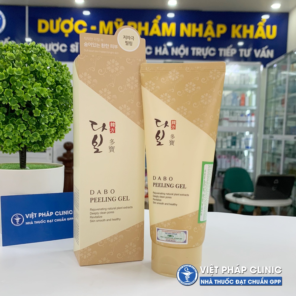 Tẩy sạch tế bào da chết dưỡng trắng Da Hàn Quốc - DABO FELLING GEL