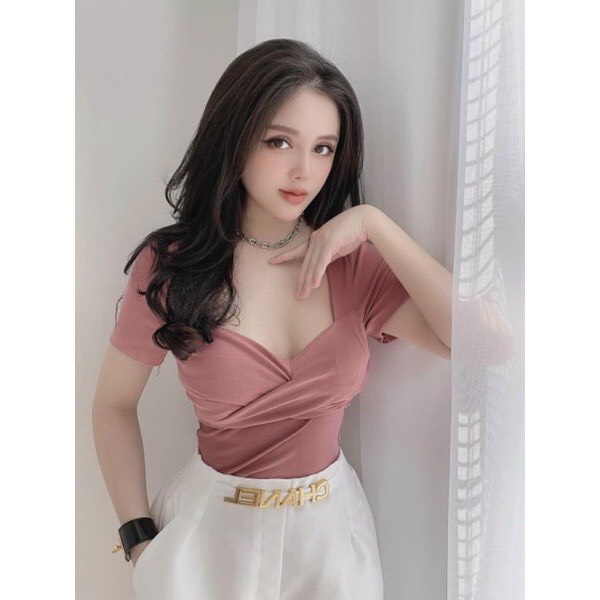 Áo thun xoắn ngực Bigsize 50-90 kg