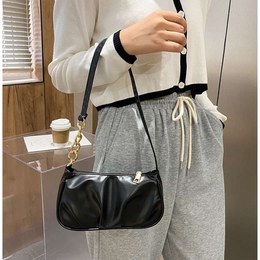 Túi kẹp nách đeo vai nữ đẹp đi chơi cao cấp phong cách hàn quốc - TDC046