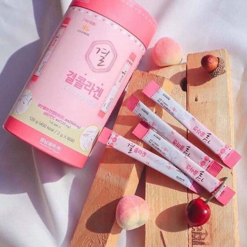COLLAGEN BỘT HÀN QUỐC LEMONA HỘP 60 GÓI