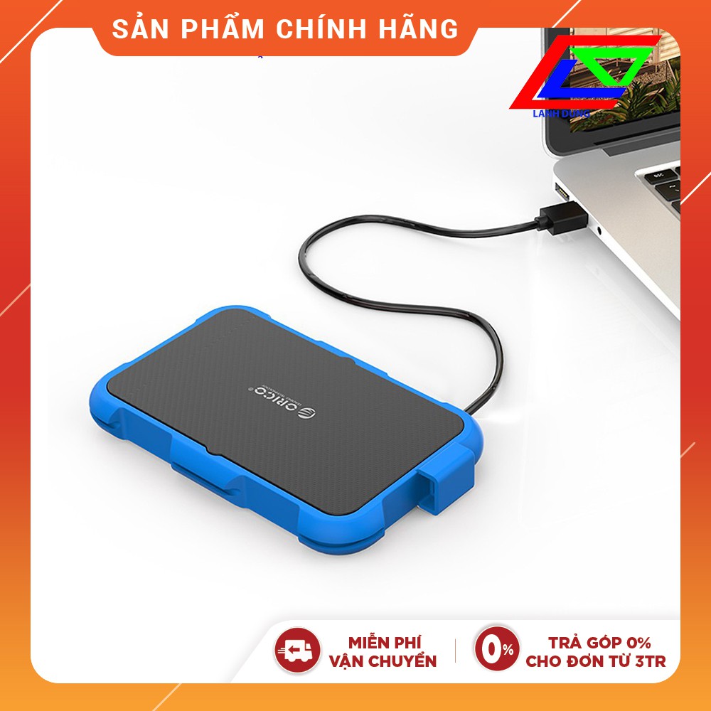 Box ổ cứng 2.5 inch Orico 2739U3 chống sốc, chống nước, USB3.0 BX15 - Hàng chính hãng