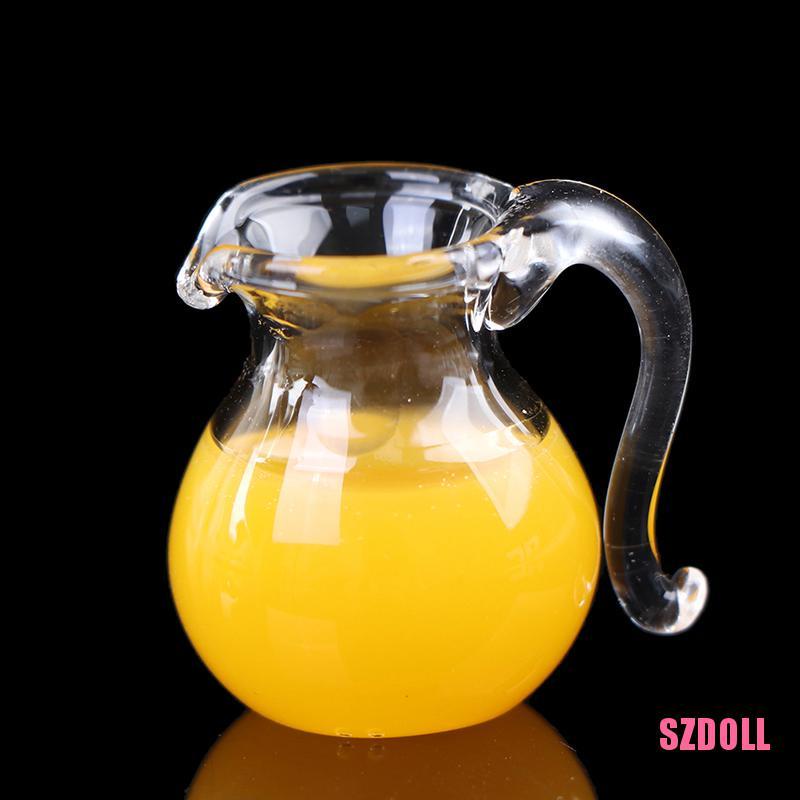 Bộ 3 Bình Sữa Thủy Tinh Mini Cho Nhà Búp Bê SZDOLL6