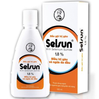 Dầu Gội Đầu Selsun 1.8% Ngăn Ngừa Gàu và Ngứa Da Đầu