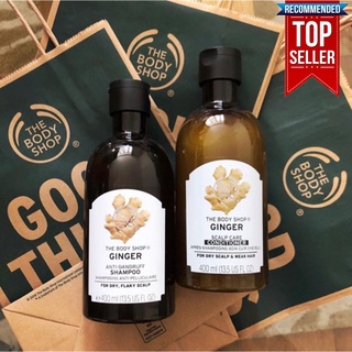 [🅼🅳] Dầu Gội, Xả Sạch Gàu Ginger Anti Dandruff Shampoo The Body Shop chiết xuất gừng tươi 250ML