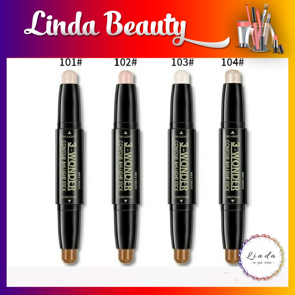 Bút tạo khối và che khuyết điểm đa năng 3W Wonder của Maycreate | BigBuy360 - bigbuy360.vn