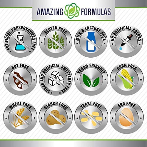 Amazing Formulas Quercetin 500 Mg,Cân bằng hệ miễn dịch 120 viên
