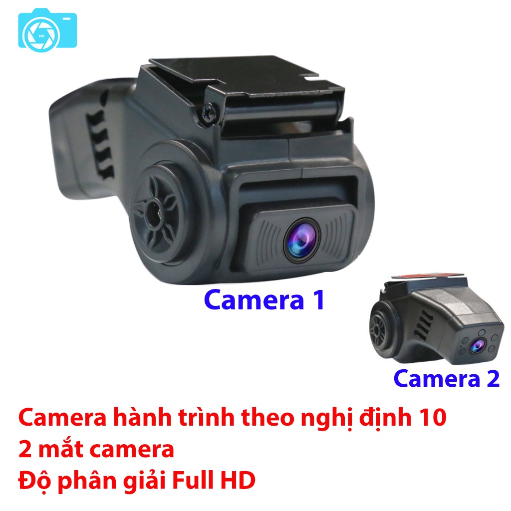 Camera nghị định 10, ghi hình tài xế, khách hàng và hành trình xe, độ phân giải Full HD