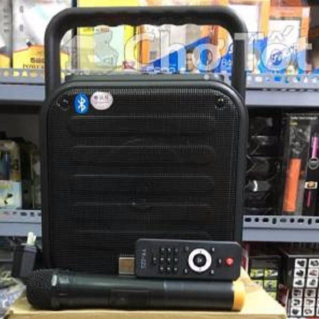 Loa kéo di động BS A6 temesgeng- hãng 100% 1 MÍC KHÔNG DÂY VHF 60w