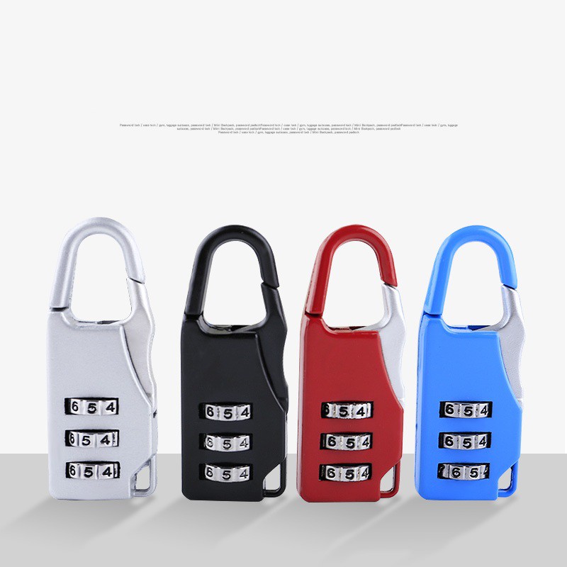 Ổ khóa mật khẩu 3 chữ số đa dụng chất lượng cao