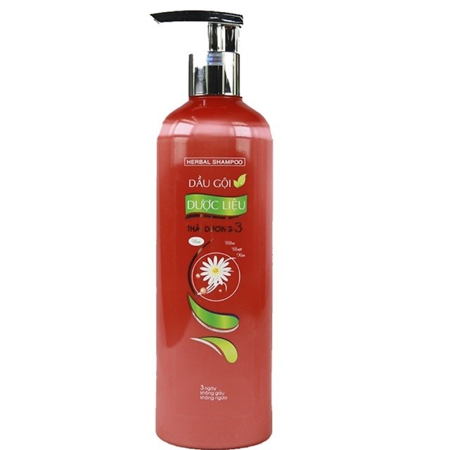 Dầu Gội Dựơc Liệu Thái Dương 3 Hương Hoa Đào 500ML