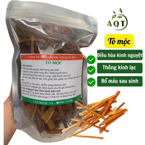 Tô Mộc  500g Thượng Hạng, Điều Kinh, Bổ Máu Huyết