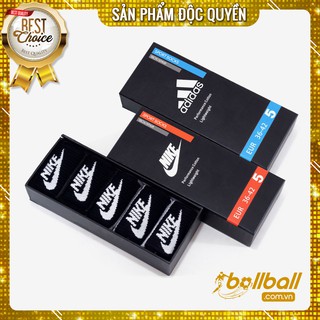 Tất thể thao | hộp 5 đôi vớ thể thao nam nữ | phụ kiện thể thao