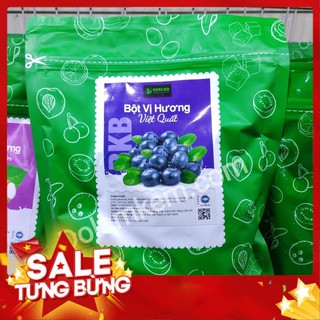 Bột vị Trà Sữa🏵️SALE 🏵️ Hương Việt Quất 1kg, Pha Chế đồ uống, Làm Thạch, Trộn Bột, Làm Kem , Làm Bánh