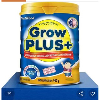 Sữa Nutifood grow plus+ xanh 900G trên 1 tuổi