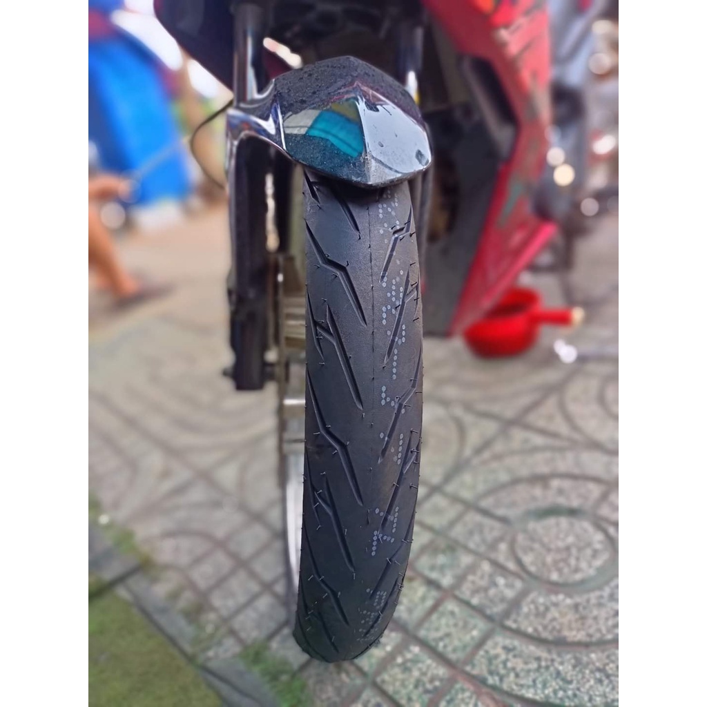 Vỏ lốp xe Goodride gai H993 vỏ không ruột hàng Thái Lan gai xương cá cho "TAY GA & XE SỐ"