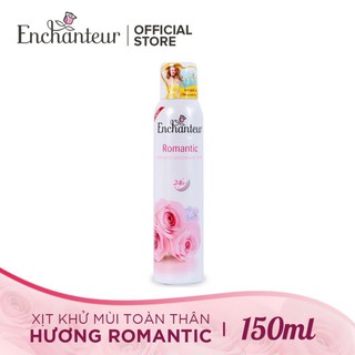 🍀🍀Xịt Khử Mùi Enchanteur Romantic - Hương Nước Hoa