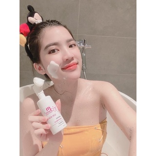 [CHÍNH HÃNG 2021] Sữa Rửa Mặt Tạo Bọt Massage Mwhite