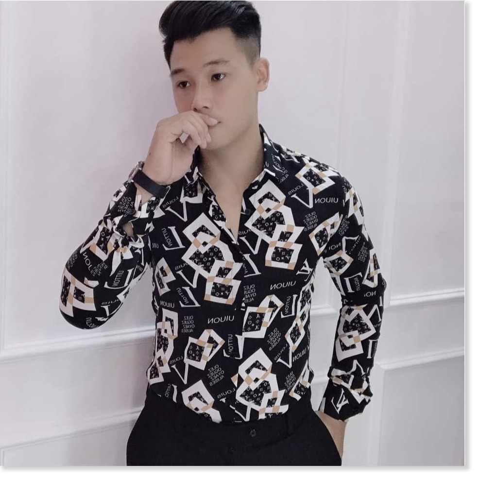Áo Sơ Mi Nam Cao Cấp In Hình 3D THỜI TRANG THIẾT KẾ 2020 HP