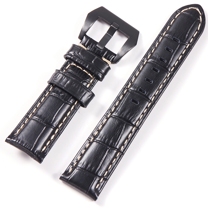 Dây Đeo Đồng Hồ Bằng Da 20mm 22mm 24mm 26mm Cho Nam Nữ