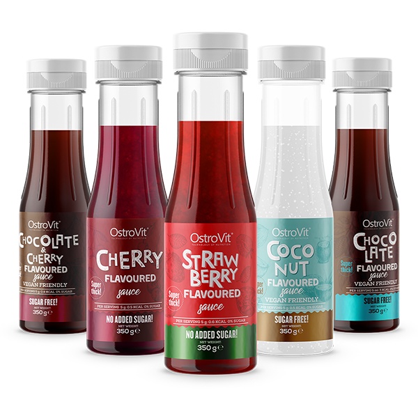 Ostrovit Sauce Low-Cal, Sốt chấm, chế biến thực phẩm không calo, không đường, ăn ngon không sợ béo, 350ml