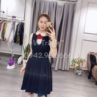 Váy nơ hoa tiểu thư