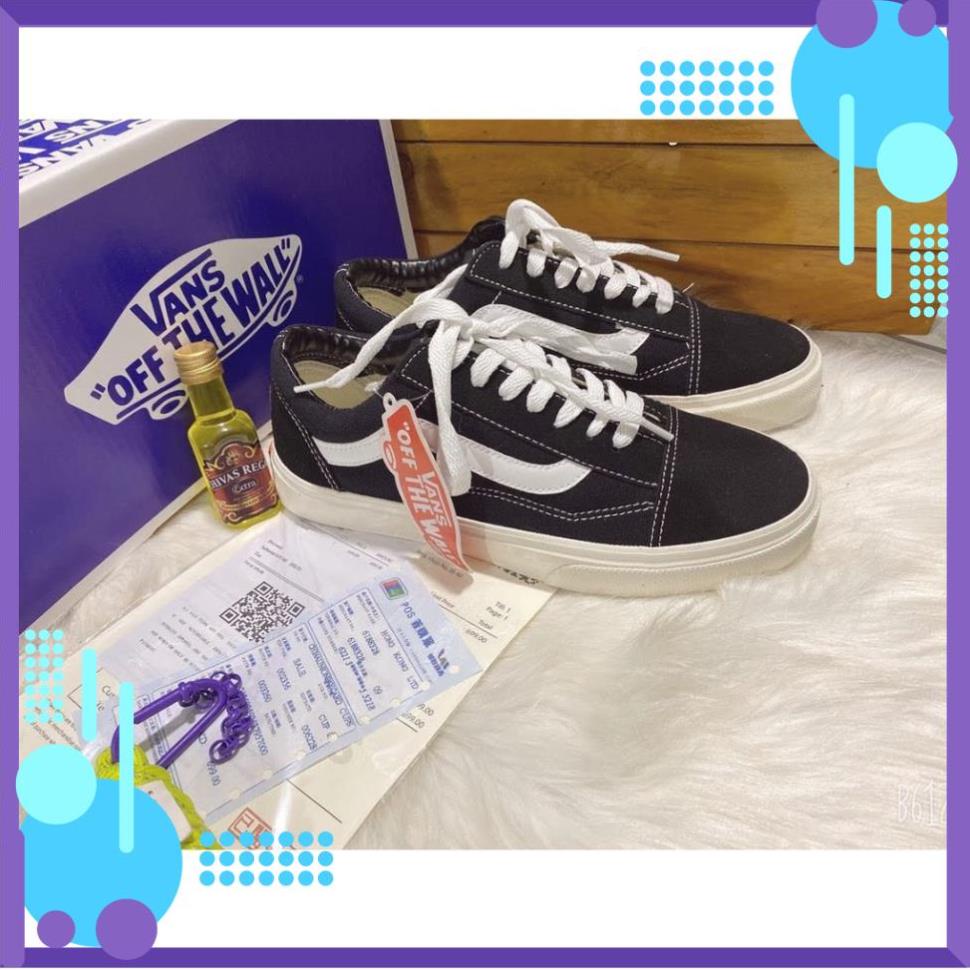 GIÀY 𝐕𝐀𝐍𝐒 VAULT OLD SKOOL MÀU ĐEN ⚡Full box bill⚡ Giày thể thao nam nữ 2021 | BigBuy360 - bigbuy360.vn