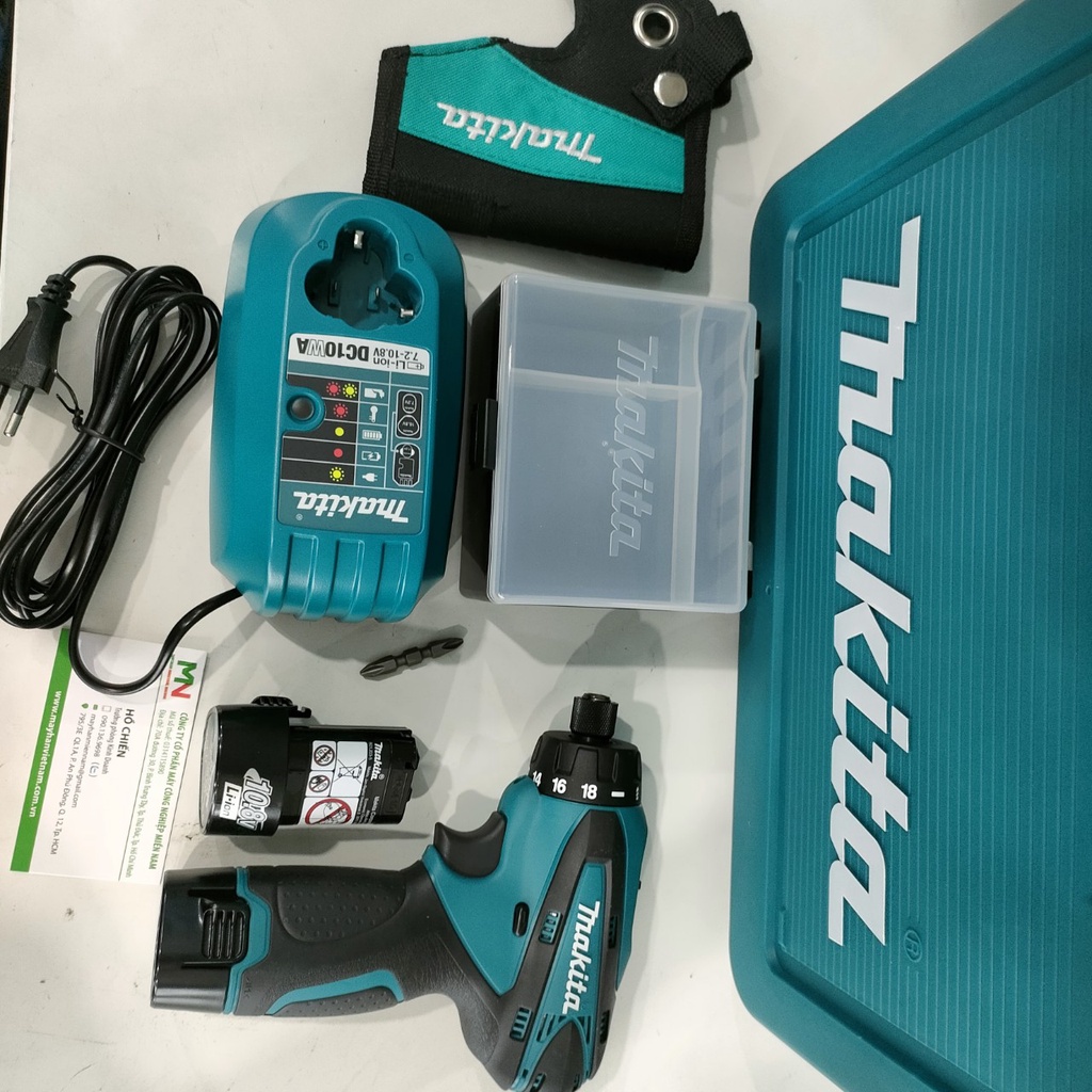 CHÍNH HÃNG - Bộ máy vặn vít dùng pin 10.8V Makita DF030DWE