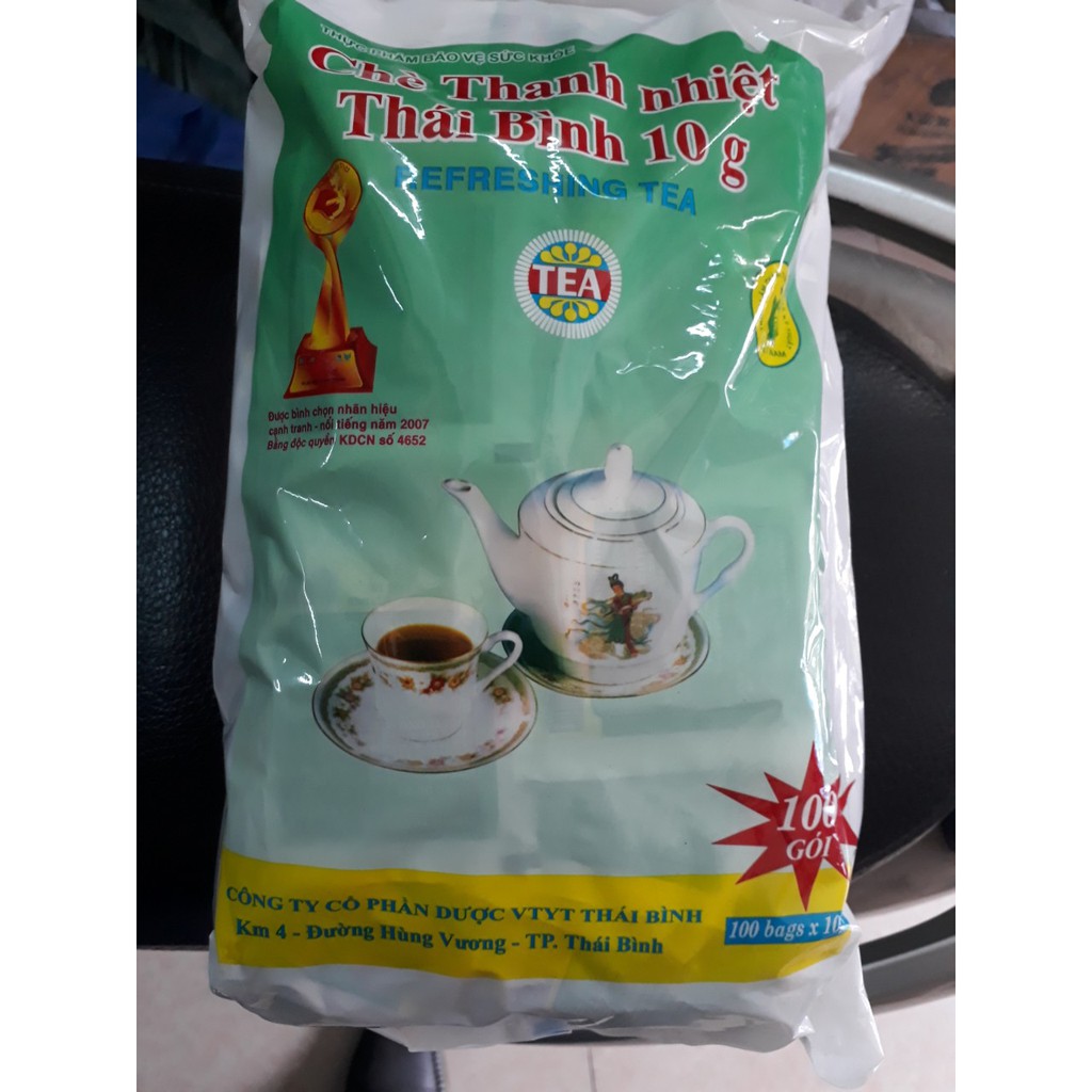 CHÈ/TRÀ THANH NHIỆT THÁI BÌNH 100 GÓI