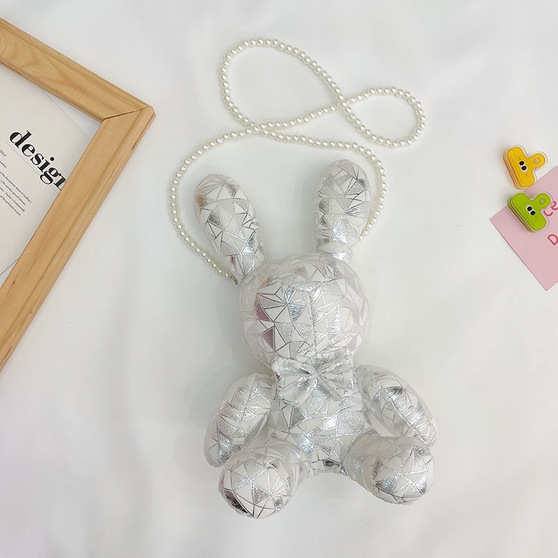 Túi Đeo Chéo Hình Thỏ Dễ Thương Cho Bé Gái