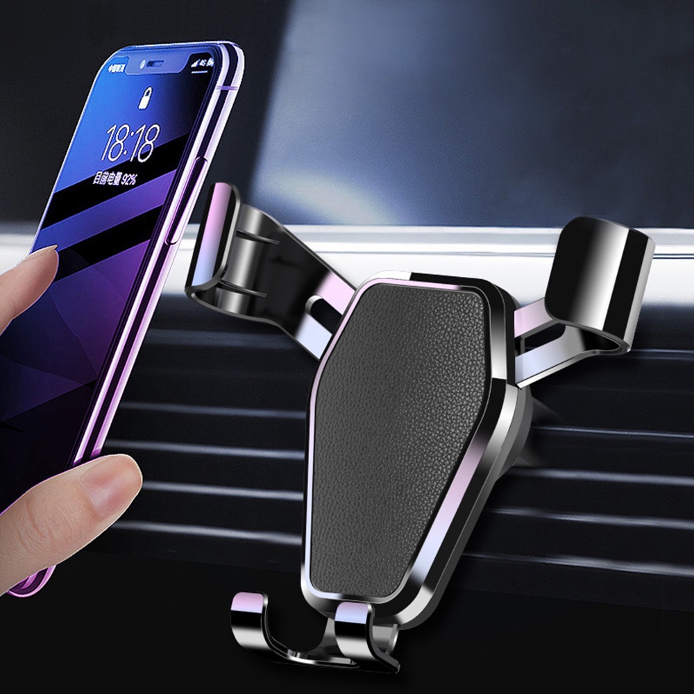 Giá đỡ điện thoại trên ô tô Giá đỡ điện thoại di động cho giá đỡ trên ô tô Giá đỡ điện thoại ổn định Giá đỡ cố định Hỗ trợ cảm biến trọng lực Tay cầm tự động