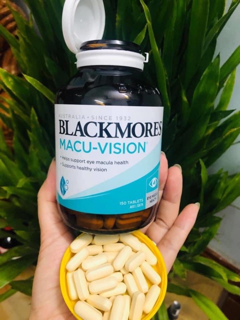 (Mẫu mới) Thuốc bổ mắt Blackmores Macu Vision Macuvision Lutein Defence