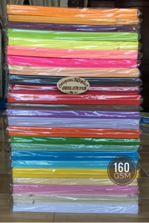 20 tờ Giấy bìa A4 160gsm (ghi chú màu cho shop)