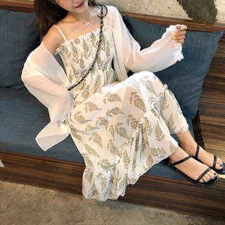 Set váy vintage tiểu thư