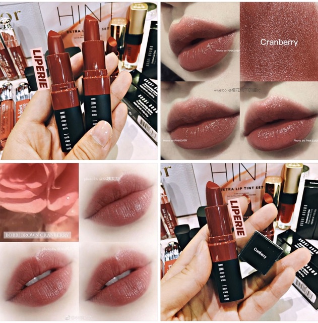 Son môi Bobbi Brown Crushed Lip Color - Cranberry