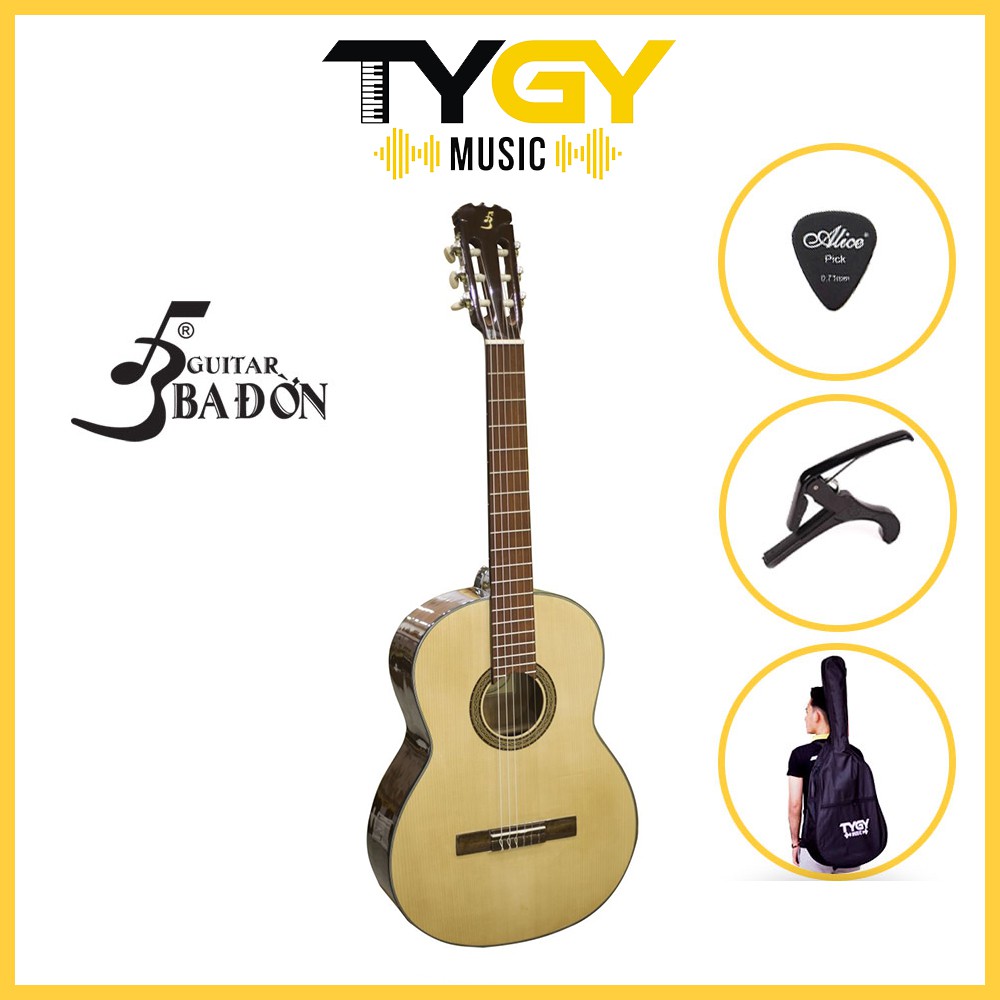 Đàn Guitar Classic Ba Đờn C100 - Chính Hãng