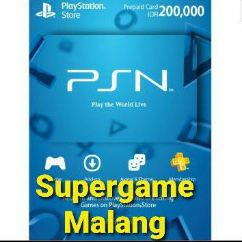 Thẻ Mạng Psn Idr 200,000 Playstation