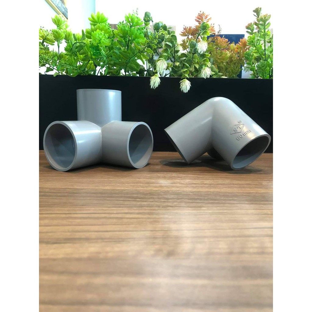 1 chiếc Co Góc 3 nhánh hoặc 4 nhánh ống nhựa PVC phi 90