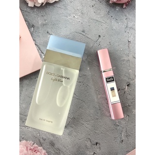 Mẫu thử nước hoa dg light blue edt nữ 10ml