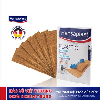 Băng keo cá nhân Hansaplast Elastic thương hiệu số 1 Đức