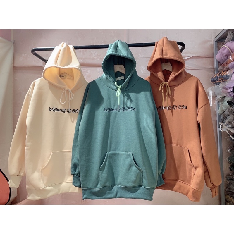 Áo Hoodie nỉ trần bông thêu chữ (KÈM ẢNH THẬT) | BigBuy360 - bigbuy360.vn