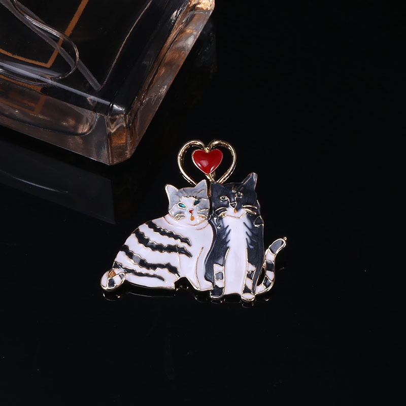 Ghim Cài Áo Hình Chú Mèo Dễ Thương