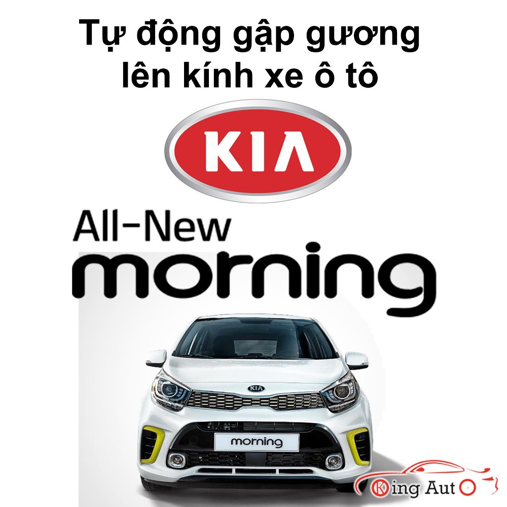 Bộ gập gương lên xuống kính theo xe kia moring AT 2014 - 2015-2016-2017-2018-2019-2020