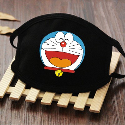 Khẩu Trang Vải Hoạt Hình Doraemon Doremon Dễ Thương [ IN THEO YÊU CẦU]