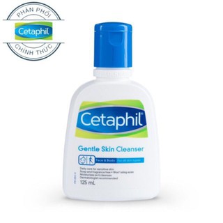 Sữa rửa mặt, tắm toàn thân đa năng dịu nhẹ Cetaphil Canada 125ml