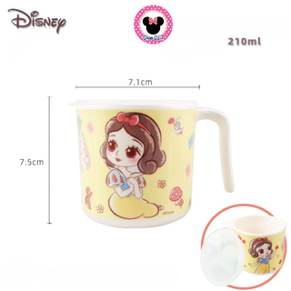 Cốc có tay cầm và nắp đậy nhỏ xinh hãng DISNEY. hình hoạt hình xinh xắn [Ảnh thật, Hàng sẵn]