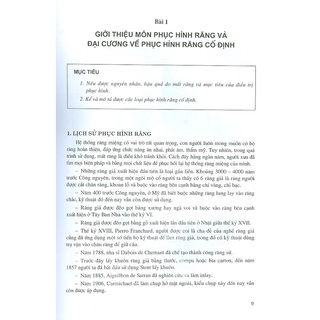 Sách - Phục Hình Răng Cố Định (Dùng cho Sinh viên Răng Hàm Mặt)